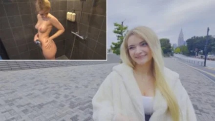 FC2-PPV-4826884 Introducing a blonde white girl with bouncy natural big breasts to Impregnation Man No. 2, we filmed her having creampie sex. *** was also pleased, saying "It feels good".