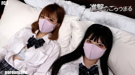 FC2-PPV-2086747 [Individual shot 51] Two people's 20-year-old striped shaved pussy and uniform 3P double creampie & cleaning blowjob from mouth launch