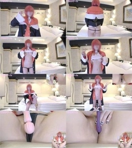 FC2-PPV-4912071 Ange Katrina From Nijisanji! Huge Labia! Slender, Fair-Skinned, Super Slim Body! Super Thin Legs, Ange Masturbation Edition