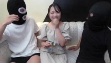 FC2-PPV-4556143 [Permanent Preservation/5 Shots/Camera Malfunction] Lewd fair-skinned premature ejaculation squirting girl./Meto, sweat, saliva, semen, and pussy juice splash all over the room in a rich threesome.