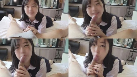 FC2-PPV-4460555 [Personal shooting] Face showing "Erika 18 years old" A super big dick 3P of pure uniform beauty * baptism! - Massive facial cumshot! - !