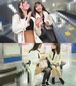 FC2-PPV-1819882 [Double Chikan] A pair of beautiful breasted office ladies are both panty-stained wet electric McKaylen * Bringing them to the hotel Irama & raw insertion creampie [high image quality]