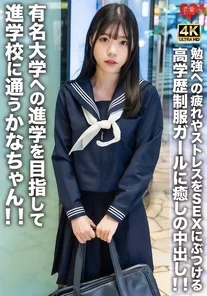 EROFV-275 Kana-chan is attending a preparatory school with the aim of entering a famous university! - ! - A soothing creampie for a highly educated girl in uniform who takes out her stress and fatigue from studying through sex! - !