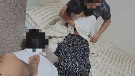 FC2-PPV-3486120 [Individual] A friendly couple. - I Picked Up My Wife And Raped Her In Front Of Her Husband...Creampie Begging