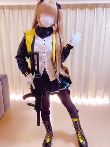 FC2-PPV-2830024 [Beautiful big breasts] Otaku uncle who likes guns provides costumes! - Dream come true with do*furo U*P9 tights tearing and sliding