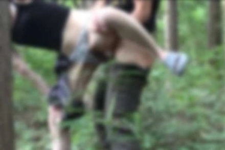 FC2-PPV-4961831 *Limited initial offer: 1560pt → 560pt* Slender, beautiful housewife whose husband found out [Enjoying Summer Part 4] Dragged around in the mountains and about to snap, then a standing doggy style scene