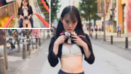 FC2-PPV-4081626 [Limited time only this weekend only] Serious street exposure. - A delicate young and cute girl. - Anything is OK, so I'll cum inside you.