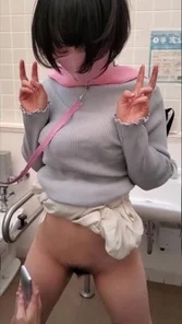 FC2-PPV-1884714 [End] Student toy with fair breasts. - Fucked in a public toilet, continuous vaginal ejaculation without anyone calling for help.