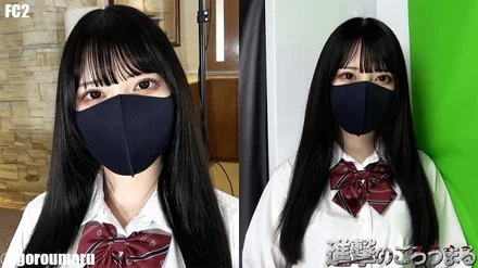 FC2-PPV-1946424 [Individual shot 48] Appearance 20-year-old black hair neat streak shaved 2. Uniform exposure & repeated vaginal cum shot cleaning blowjob