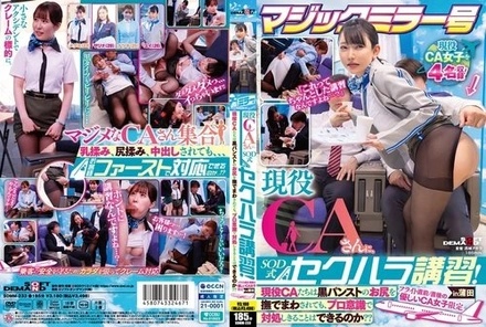 SDMM-233 [Uncensored Leaked] Magic Mirror Bus: SOD-style sexual harassment training for active flight attendants! Can these active flight attendants handle being groped in their black pantyhose with professionalism?? Limited to gentle flight attendant girls just before/after their flights in Kamata