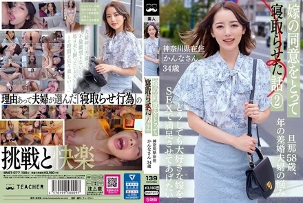 BNST-077 [Uncensored Leaked] The Story of How I Cuckolded My Wife with Her Consent (2) - Kanna, 34 years old, resident of Kanagawa Prefecture -