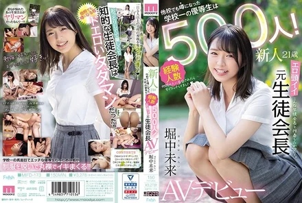 MIFD-173 Newcomer, 21 years old. The school's best honor student, which has been talked about at other schools, has 500 experienced students! - Erotic former student council president AV debut Mirai Horinaka
