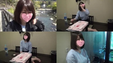 FC2-PPV-999012 Full face Fair-skinned E cup beautiful big tits Private hot spring trip with a cute girl 18 years old like an idol Begging